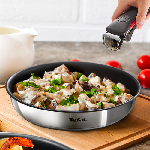 테팔 매직핸즈 스테인리스스틸 에디션 볶음팬 3종 세트